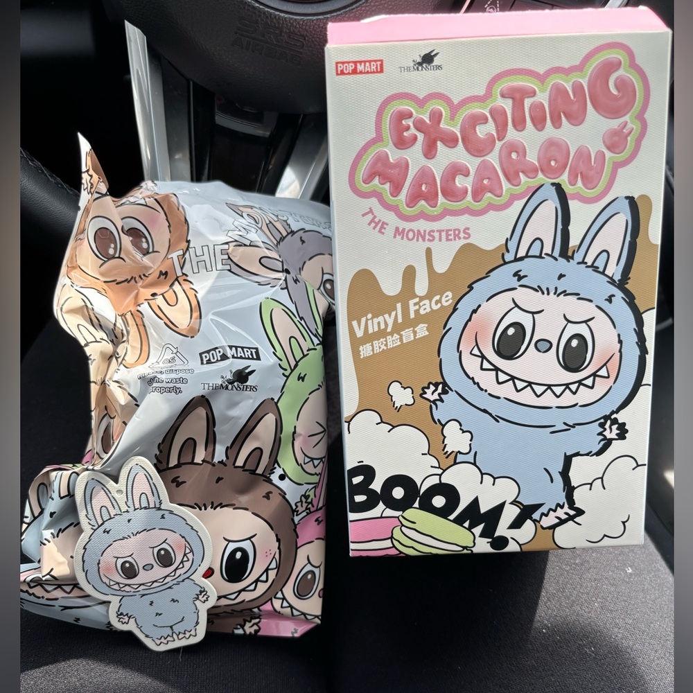 Pop Mart The Monsters Exciting Macaron Sea Salt Coconut